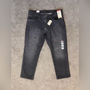 Levi's 541 Athletic Taper Mens Denim Jeans Faded Black Sz 36x29 *Measures 38x28